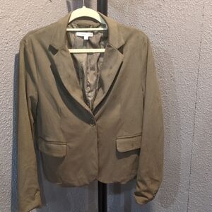 Women's Olive Blazer